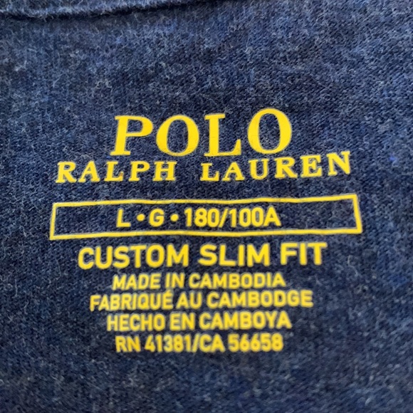 Polo Ralph Lauren custom slim fit short sleeve shirt - Picture 7 of 8